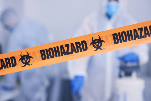 Professional Drug Lab Cleanup technician working in Albion, IN